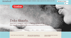Desktop Screenshot of biscottificiogrondona.com